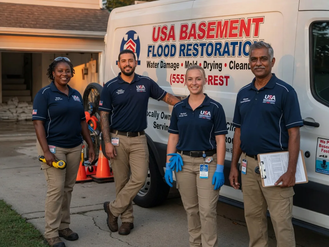 Basement Flood Cleanup company in Sharon, WI